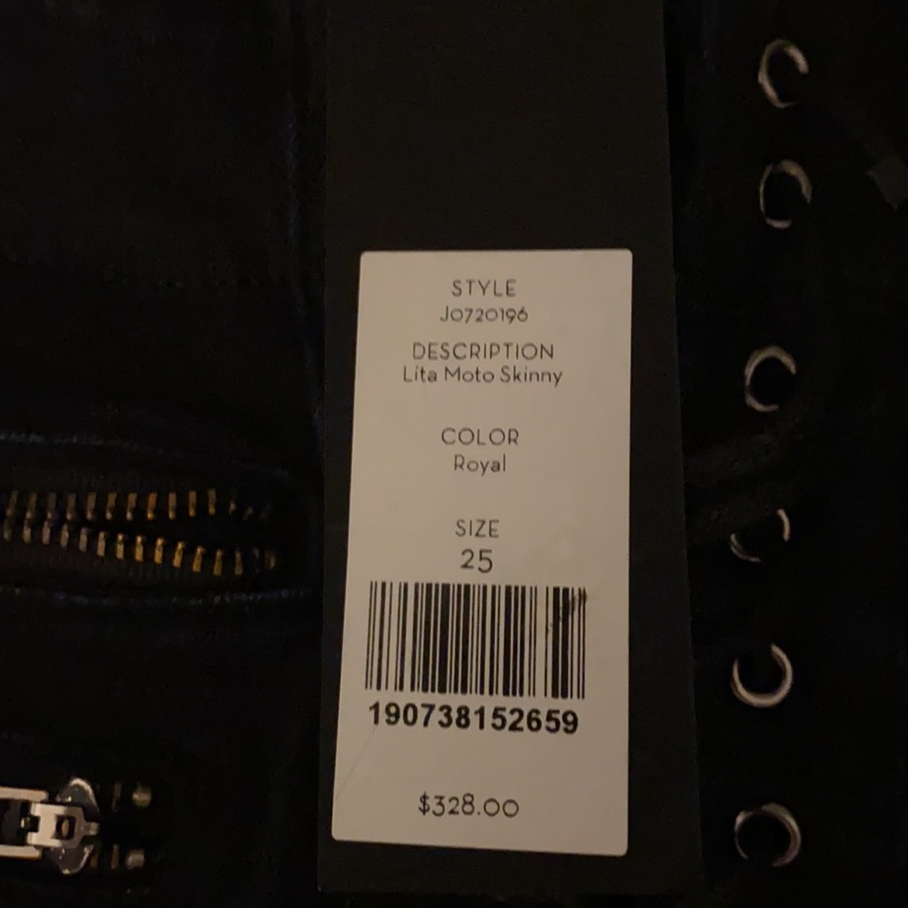 Veronica Beard Lita Moro Skinny Jeans 25 NWT - Picture 6 of 10